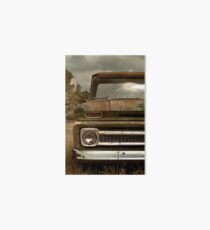 Abandoned Chevy C-10 pickup Art Board