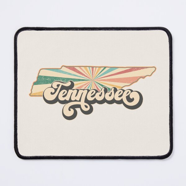 Item preview, Tennessee Fan Retro State, Vintage Groovy Tennessee Map, Distressed America Gift designed and sold by Cátia Lima.