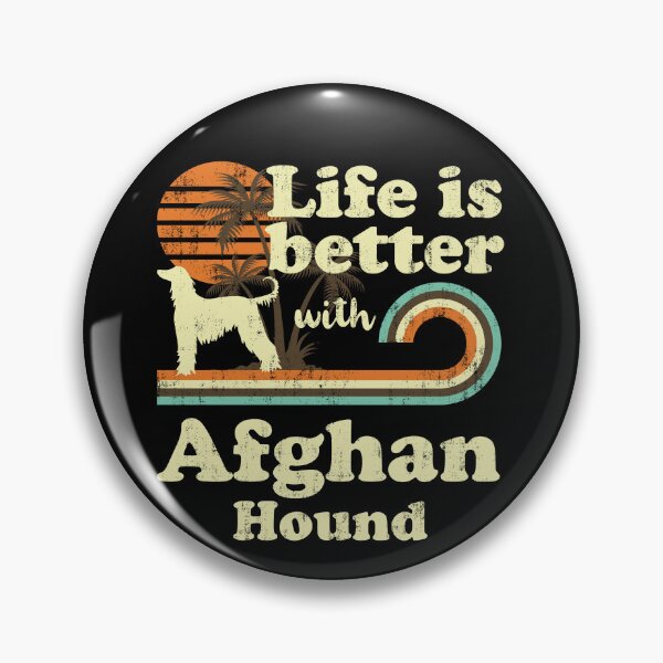 Artikelvorschau, Life is Better with Afghan Hound Vintage entworfen und verkauft von rafaeltto.