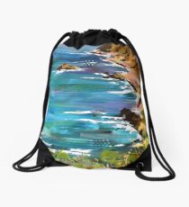 Deep Decree Drawstring Bag