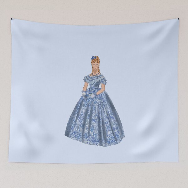 Item preview, Victorian Lady in Blue designed and sold by Leenasart.