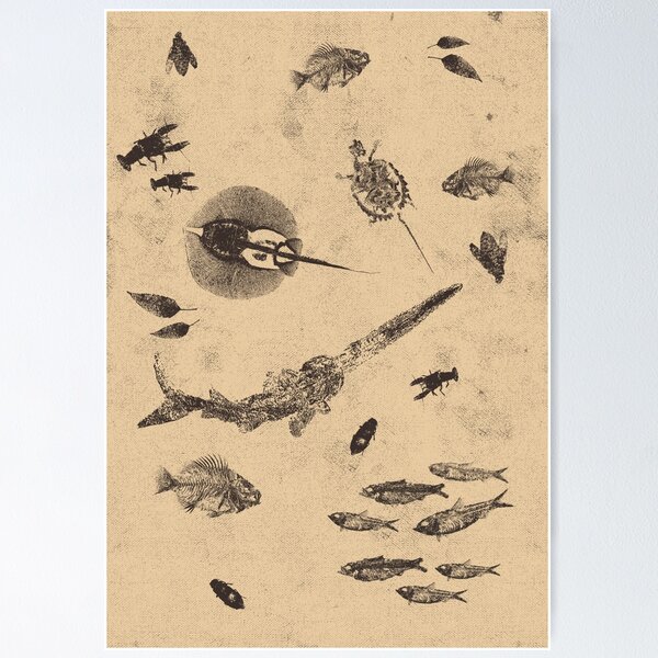 Item preview, Creatures of the Green River Formation designed and sold by tr1449.