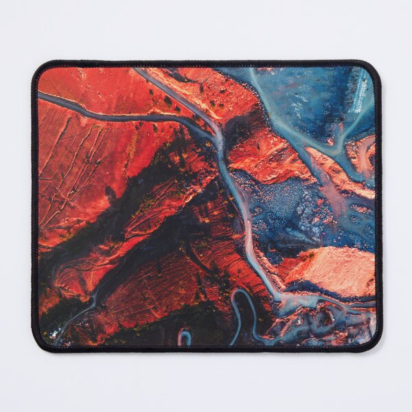 Item preview, Aerial view of a red rock quarry	 designed and sold by Chris-Thodd.