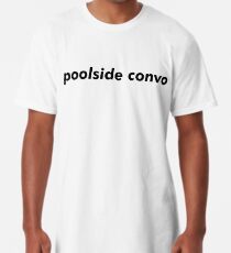 "Poolside Convo" - Frank Ocean (Blonde - Self Control) Long T-Shirt