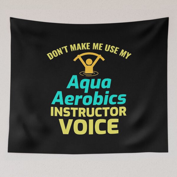 Item preview, Water Aerobics Instructor Aquatic fitness Trainer designed and sold by CuteDesigns1.