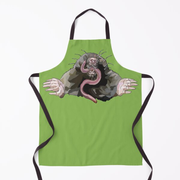 Item preview, Mole in a hole with a worm designed and sold by BeeFoxTree.