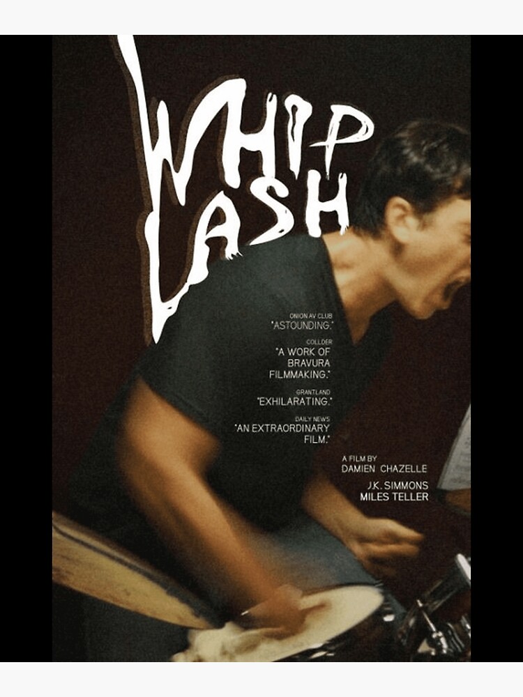 "Whiplash Movie Poster Poster" Poster For Sale By Rutskeresq | Redbubble