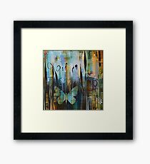 Bent World, Bright Wings Framed Print