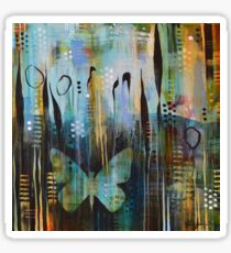 Bent World, Bright Wings Sticker
