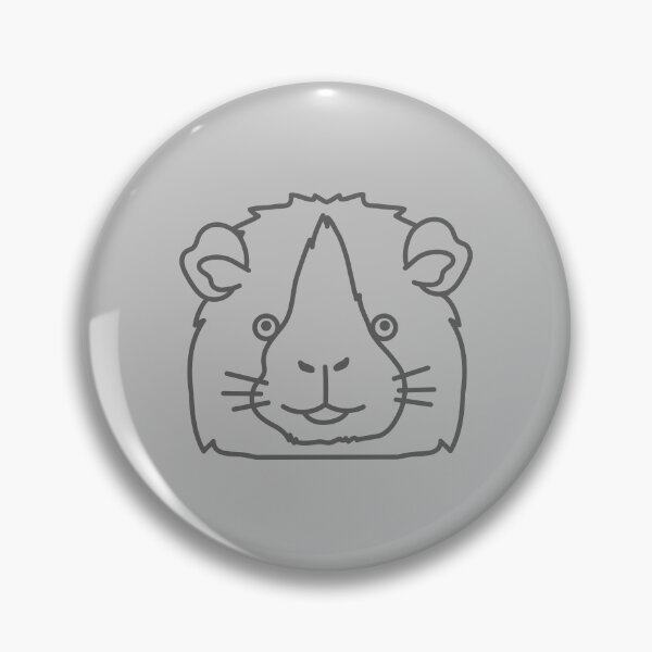 Item preview, Guinea Pig Face designed and sold by jazzydevil.