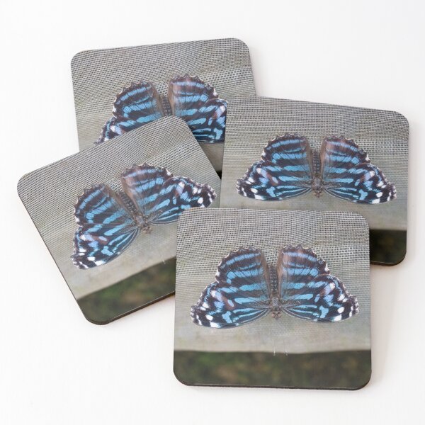 Item preview, Blue Striped Butterfly designed and sold by SHansonDesigns.