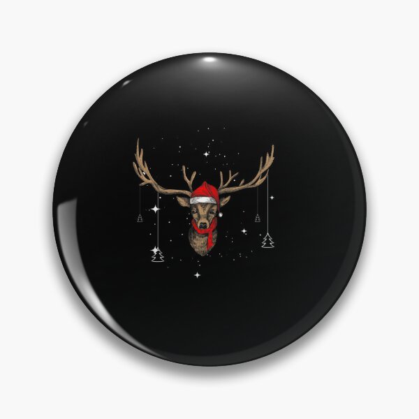 Item preview, FUNNY CHRISTMAS DEER SANTA CLAUS REINDEER XMAS HOLIDAY designed and sold by sobriowslen.