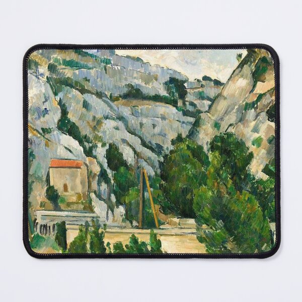 Item preview, House with red roof paul cezanne work  designed and sold by Golido.
