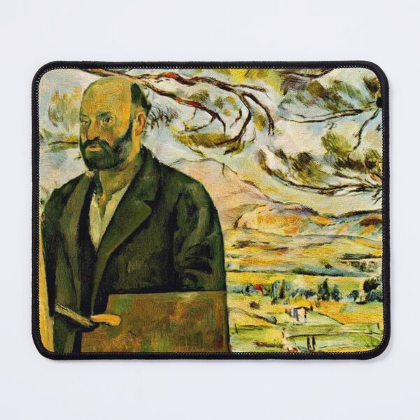 Item preview, Self portrait with palette paul cezanne artwork drawing designed and sold by Golido.