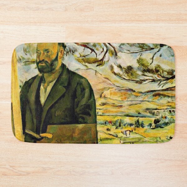 Item preview, Self portrait with palette paul cezanne artwork drawing  designed and sold by Golido.
