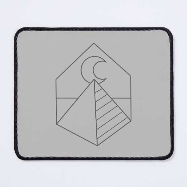 Item preview, PYRAMID with a crescent MOON designed and sold by jazzydevil.