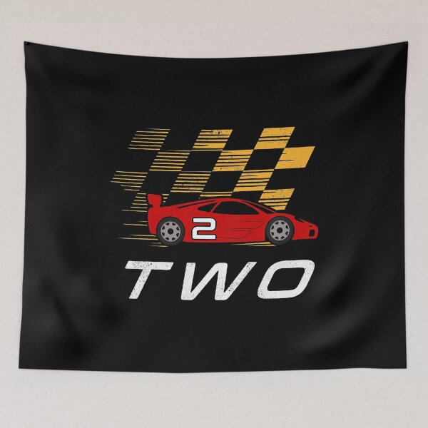 Item preview, 2nd Birthday Race Car Gift Funny Two Year Old Boys designed and sold by MalloWilli.
