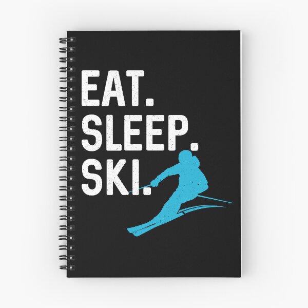 Item preview, Funny Skiing Tshirt - Eat Sleep Ski designed and sold by SunsetGloww.