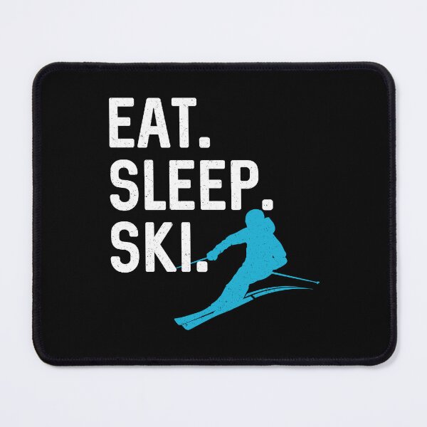 Item preview, Funny Skiing Tshirt - Eat Sleep Ski designed and sold by SunsetGloww.