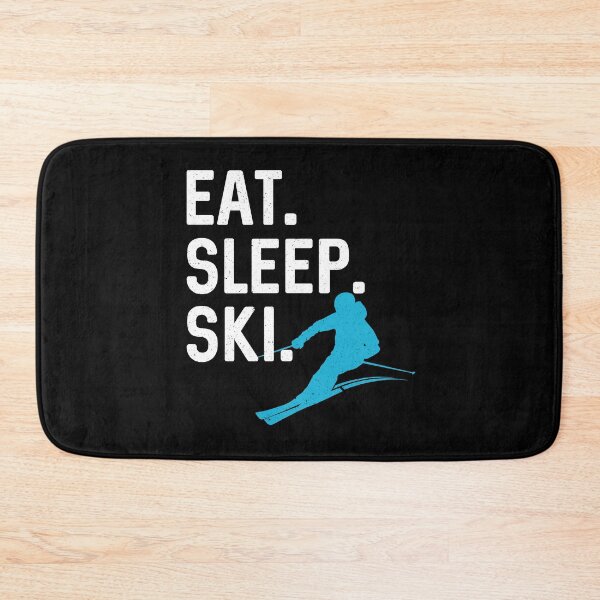 Item preview, Funny Skiing Tshirt - Eat Sleep Ski designed and sold by SunsetGloww.