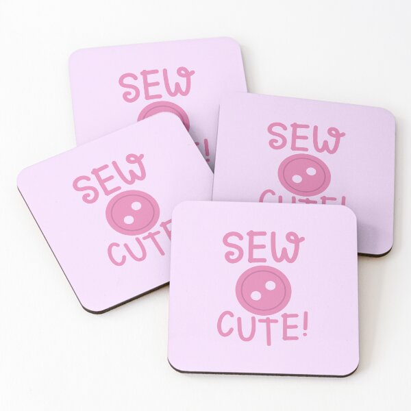 Item preview, SEW CUTE! with buttons designed and sold by jazzydevil.