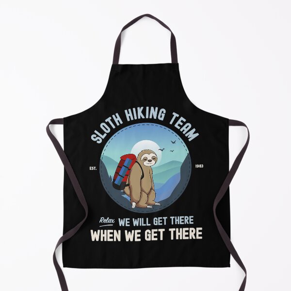 Item preview, Sloth Hiking Team We Will Get There When We Get There Funny Hiking Team Vintage Gift designed and sold by BennetJaco.