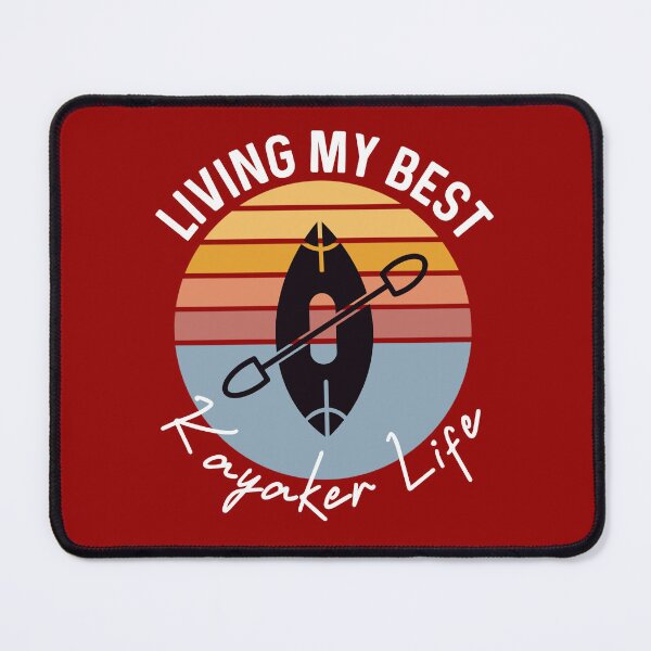 Item preview, living my best kayaker life designed and sold by champagnemoment.