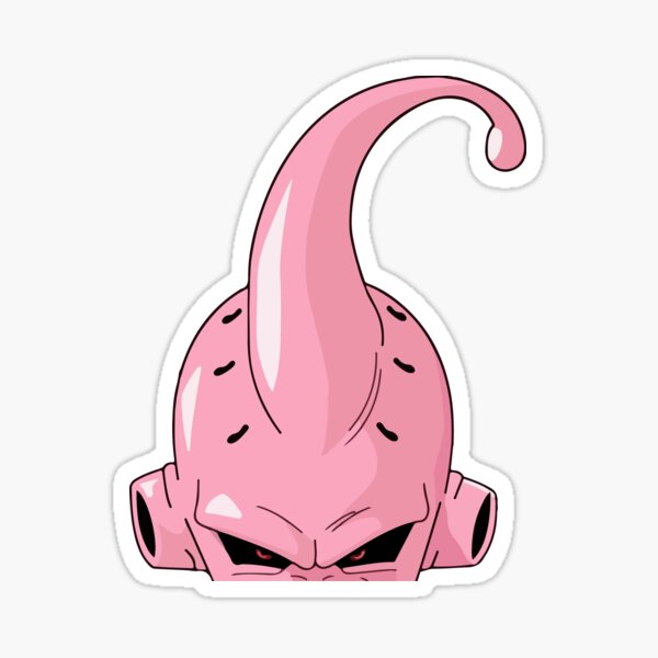 Buu Outline Sticker for Sale by awallac