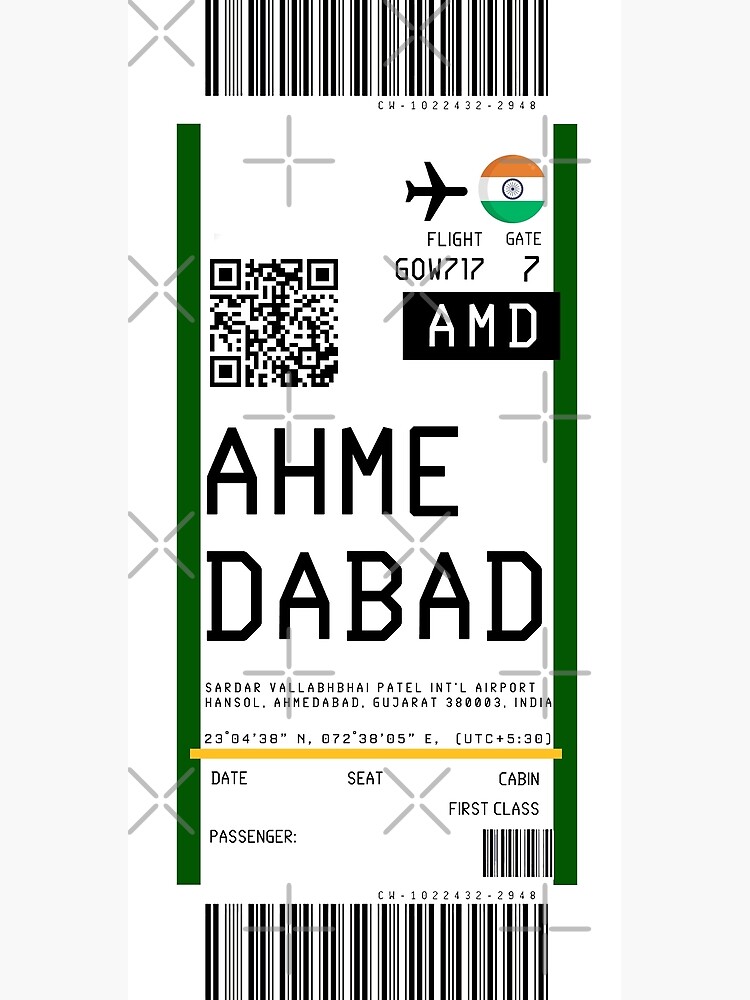 "Ahmedabad Sardar Vallabhbhai Patel International Airport (AMD