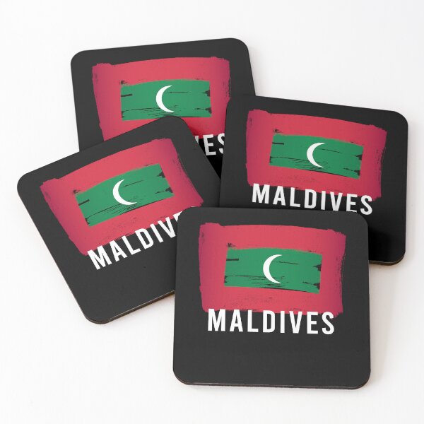 Item preview, Maldives Flag Maldives Vacation Surfers designed and sold by MooonTees.