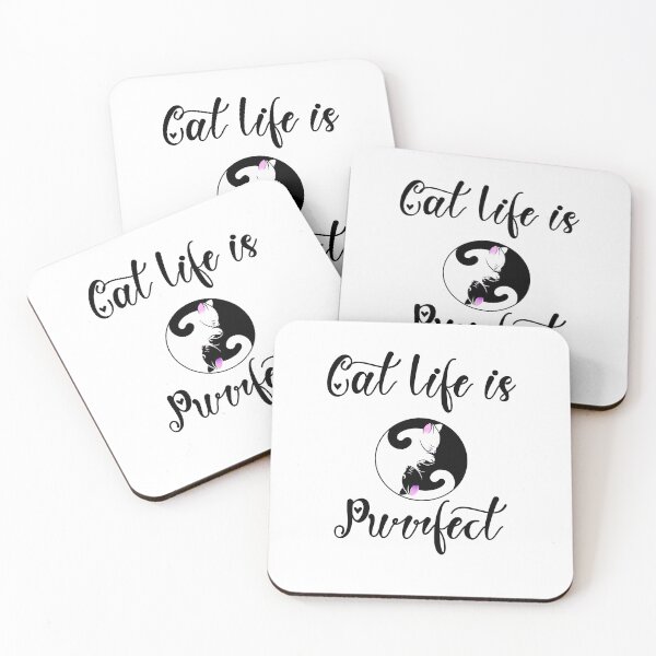 Item preview, Cat Life Is Purrfect designed and sold by Elyora.