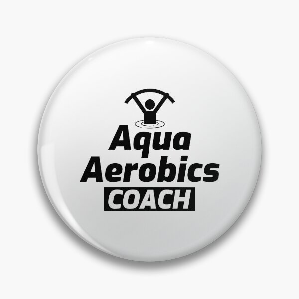 Item preview, Aqua Aerobics Coach Aquatic fitness Trainer designed and sold by CuteDesigns1.