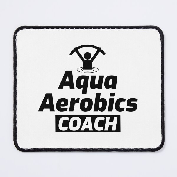 Item preview, Aqua Aerobics Coach Aquatic fitness Trainer designed and sold by CuteDesigns1.