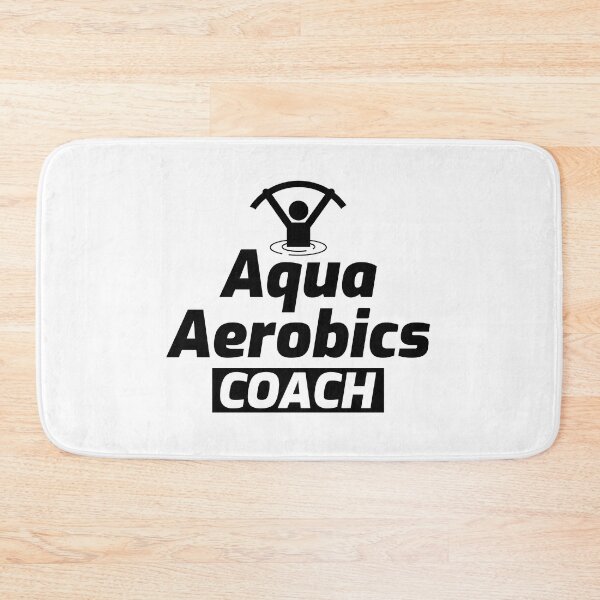 Item preview, Aqua Aerobics Coach Aquatic fitness Trainer designed and sold by CuteDesigns1.