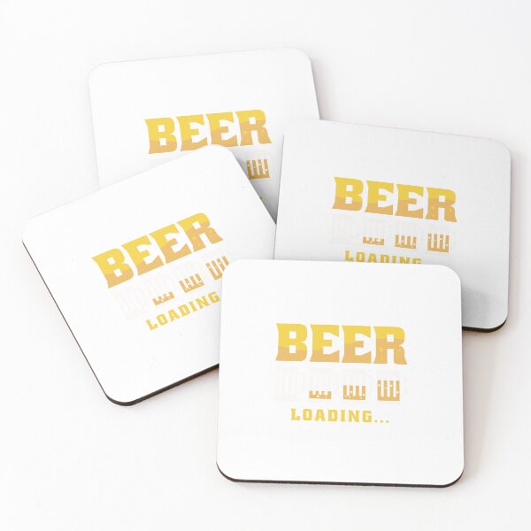 Item preview, beer-drink-loading-in-glasses-t-shirt-design designed and sold by JAMALSTORE92.