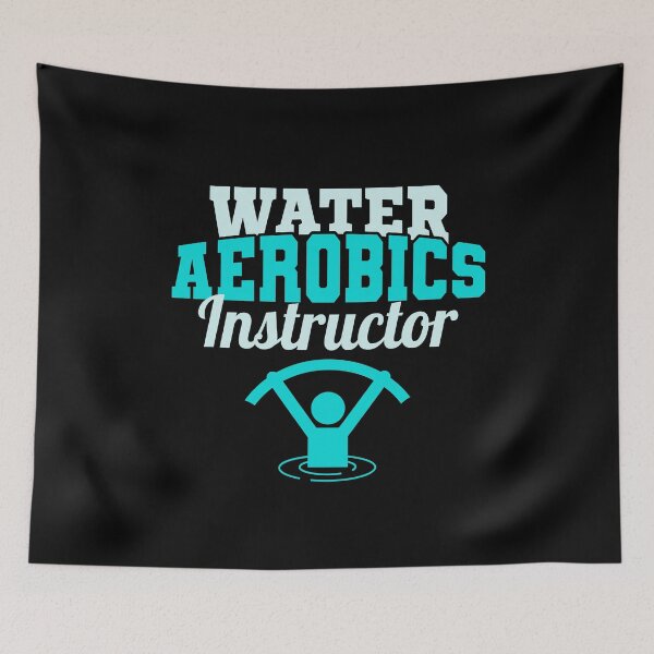 Item preview, Water Aerobics Instructor Aquatic fitness Trainer designed and sold by CuteDesigns1.