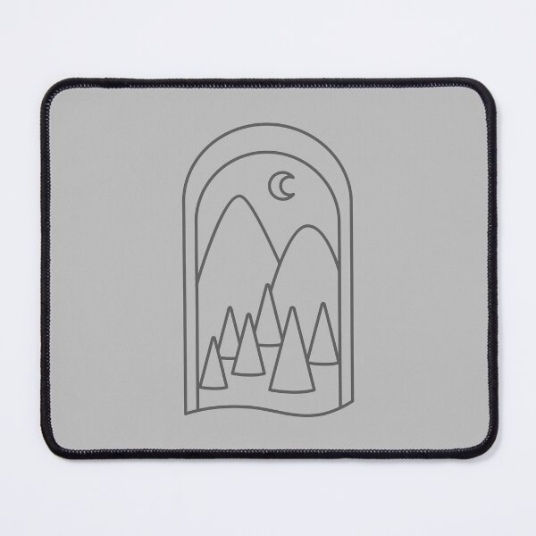Item preview, FOREST campsite with Crescent moon designed and sold by jazzydevil.