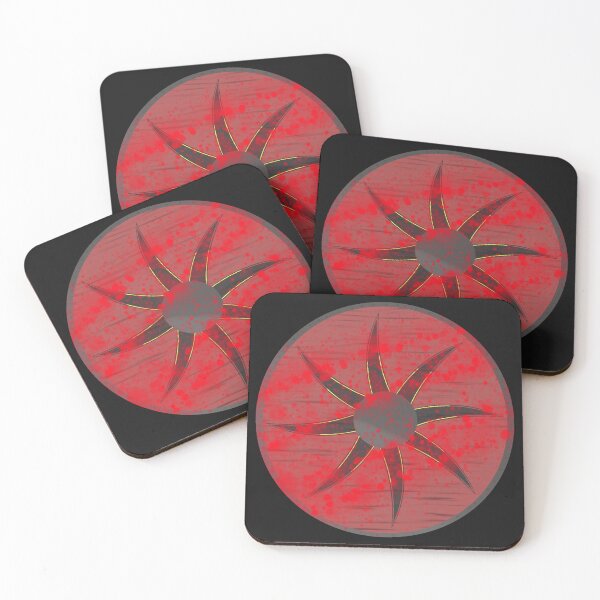 Item preview, Bloody shield shield of Ivar the Boneless designed and sold by Yous-Bou.
