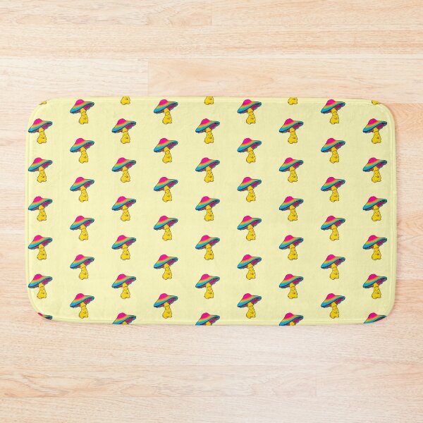 Item preview, The Pansexual Pride Mushroom  designed and sold by TheLexyHeart.