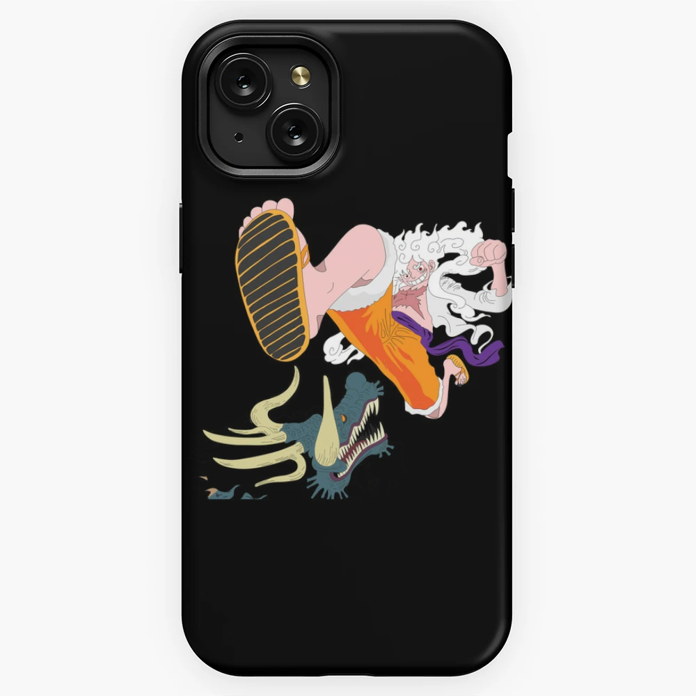 Luffy gear 5 vs Kaido iPhone Case by Mo2o