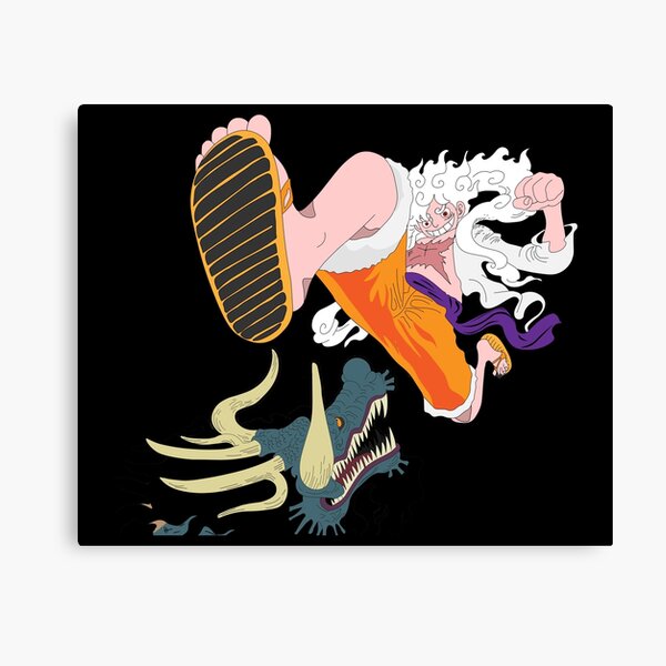 Luffy Gear 5 vs Kaido ONE PIECE Poster for Sale by newgatearts