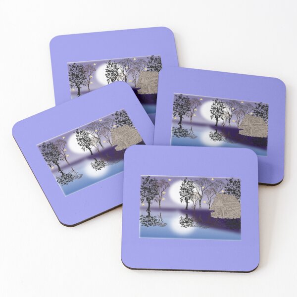 Item preview, In the woods and purple pattern, designed and sold by aldona.