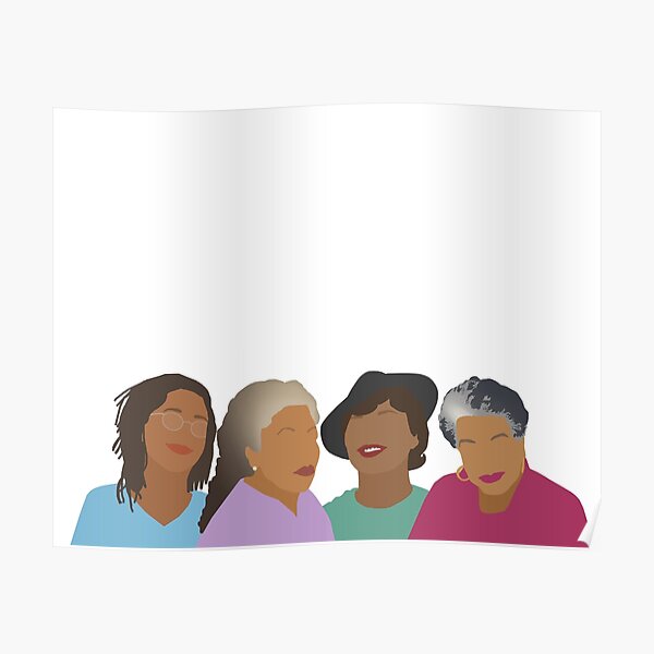 Squad Goals- Queens of African American Literature Poster