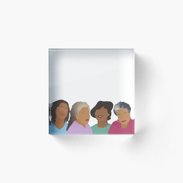 Squad Goals- Queens of African American Literature Acrylic Block