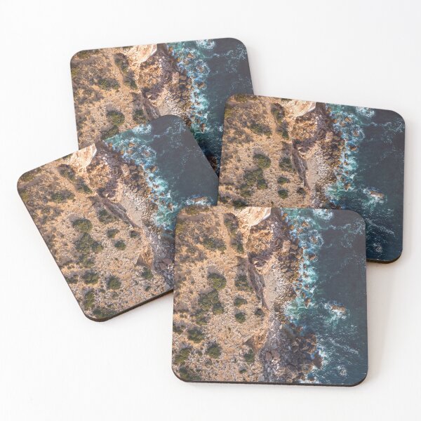 Item preview, Aerial top down view of Portugal Algarve coastline designed and sold by Chris-Thodd.