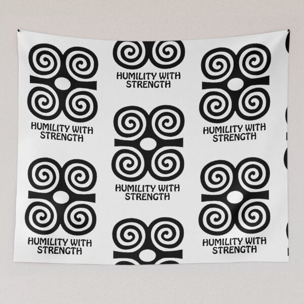 Item preview, T-Shirt Adinkra Symbol: Humility with Strength designed and sold by Keith Richardson.