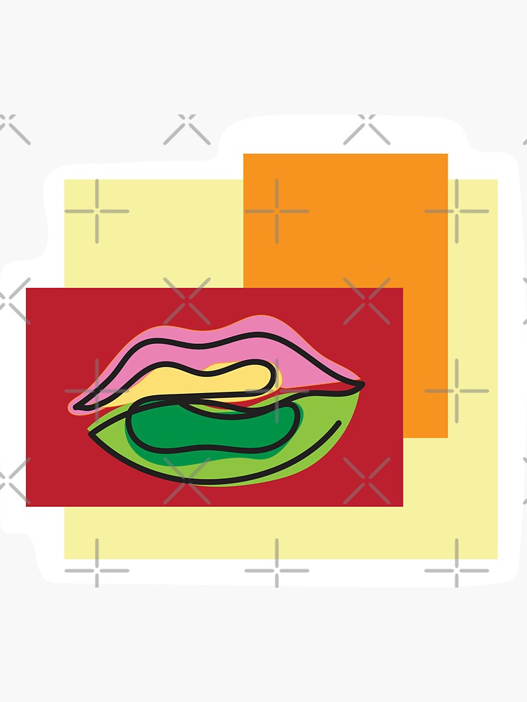 "Sweet Kisses" Sticker for Sale by ARCreativeCo Redbubble