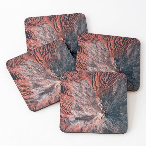 Item preview, Aerial Top Down View Over Active Mud Volcanoes designed and sold by Chris-Thodd.