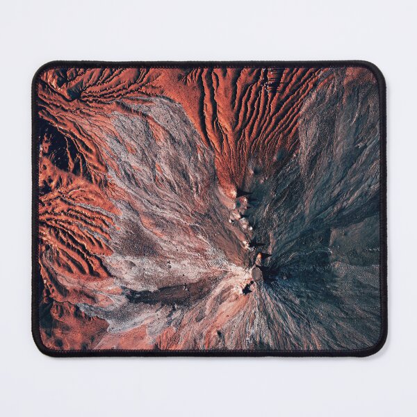 Item preview, Aerial Top Down View Over Active Mud Volcanoes designed and sold by Chris-Thodd.
