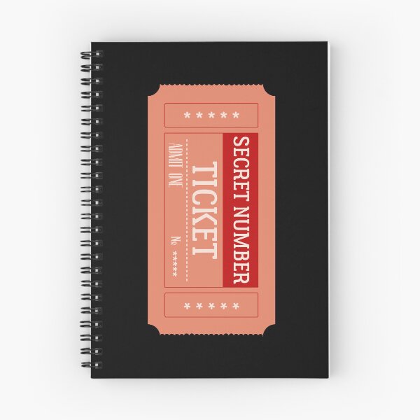 Item preview, Secret Number Kpop Ticket designed and sold by puki-ycdi.